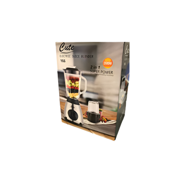 Cute Electric Juice Blender 1500W Y66 – High-Speed Blender for Smoothies and Juices with Stainless Steel Blades